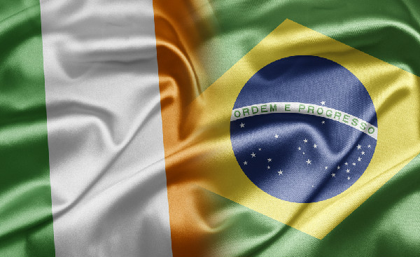 Todo o passo a passo do Brasil até a Irlanda
