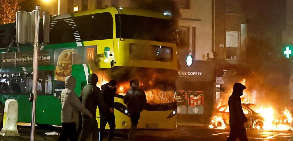 Estamos em perigo na Irlanda, depois dessas manifestações ?